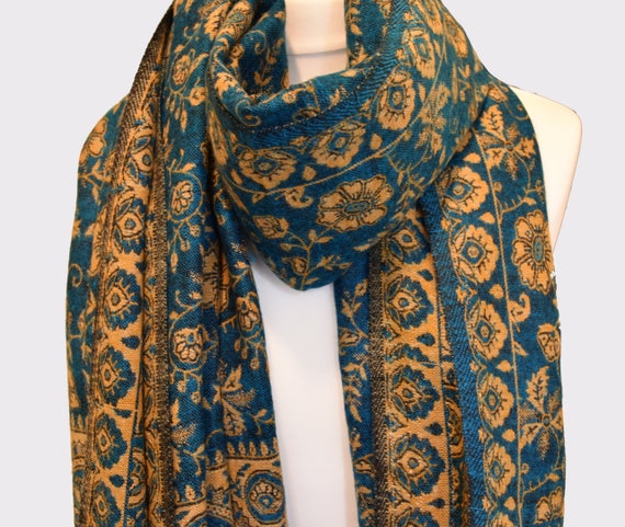 Yak Wool Shawl Reversible Travel Stole Wrap Lightweight Yak Wool Shawl Reversible Travel Stole Wrap Lightweight