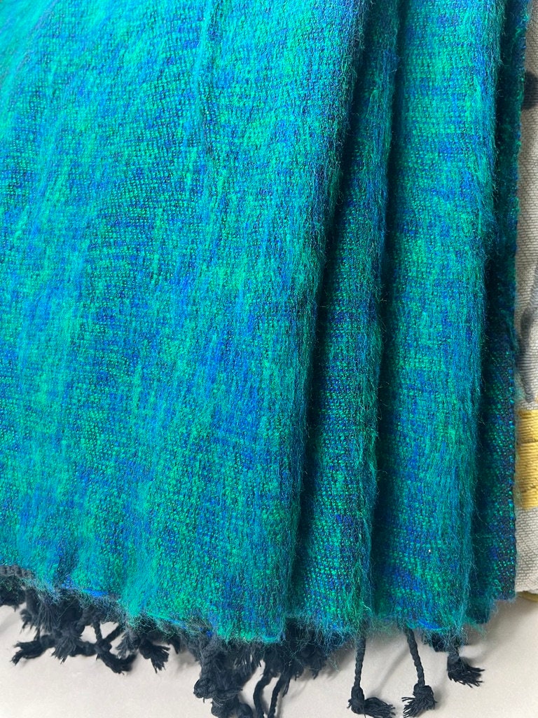 Shawl Yak Wool Blanket Soft Stole Meditation Wrap Camping Etsy