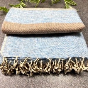 Wool Blanket Pattern7 Yak Shawl Soft Throws Travel Stole Light Weight Scarf Handmade 117cm * 240cm