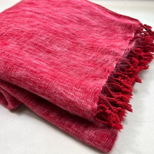 Wrap Yak Wool Blanket Code PWO Soft Oversized Shawl/Throws Hand-Loomed Large Meditation Stole