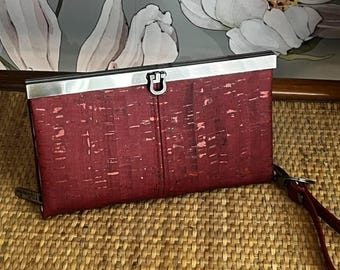 Diva Cork - Wine / Brushed Gunmetal