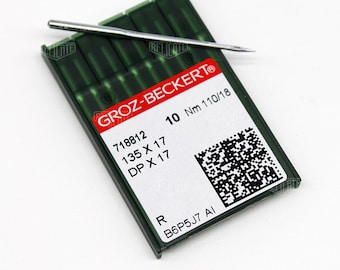 Buy 10 PCS Size 110/18 135X17 DPX17 Groz-beckert Industrial