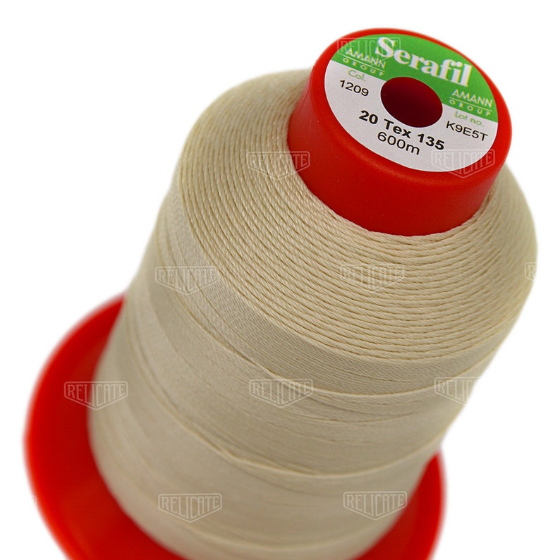 Serafil Polyester Sewing Thread Color 1209 Size 30 TEX 90 Etsy Canada