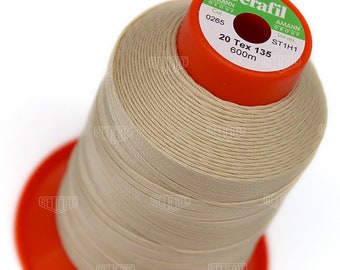 Serafil Polyester Sewing Thread - Size 20 and 15- TEX 135 and 210 - Color 0265