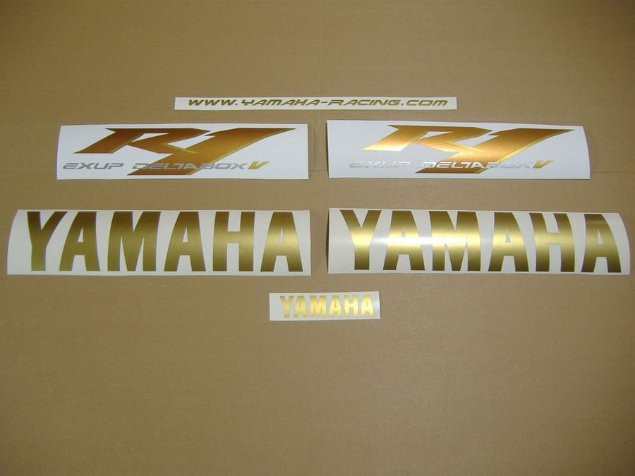YZF-R1 2005-2006 SP Sport Performance complete replacement decals set full reproduction stickers kit replica restoration graphics RN12 r1