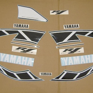 YZF-R1 2006 50th Anniversary edition complete decals set full stickers kit replacement replica restoration graphics reproduction pattern r1