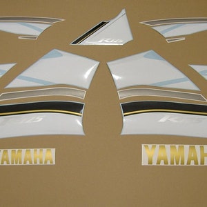 YZF-R125 2009 US EU decals stickers set kit replacement replica restoration graphics reproduction pegatinas aufkleber emblems labels