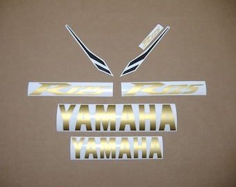 YZF-R125 2012-2013 decals stickers set kit replacement replica restoration graphics reproduction 125cc pattern mark emblems yzf