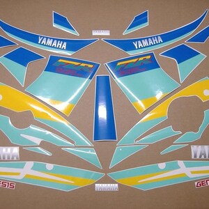 FZR 600R 1994 complete decals stickers set kit replacement replica restoration graphics reproduction pattern 600 foxeye full 4jh aftermarket