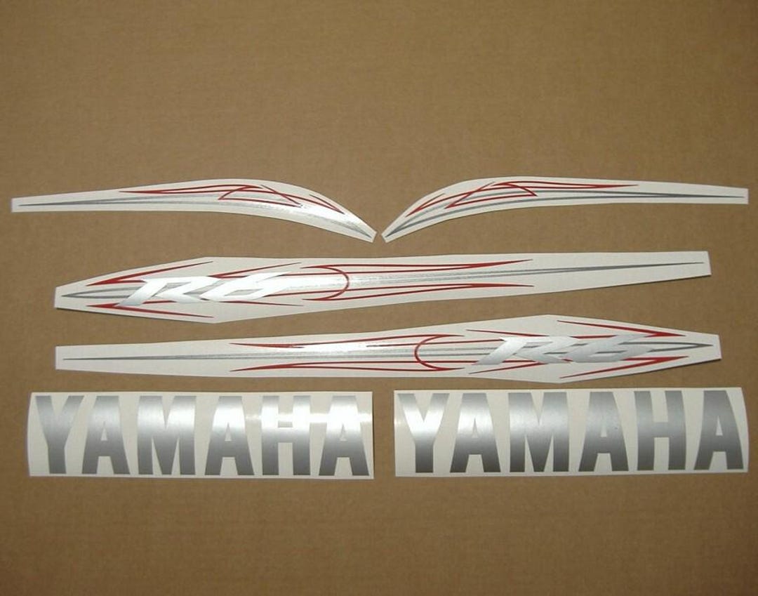 YZF-R6 2006-2007 Complete Decals Set Full Stickers Kit Replacement ...