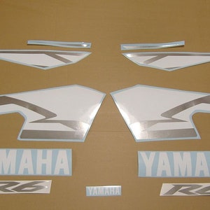YZF-R6 2004 komplette Abziehbilder gesetzt volle Aufkleber Kit Ersatzreplik Restauration Grafiken Reproduktion r6R6RJ09 5SL Mustermarke Klebstoffe