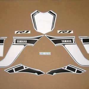 YZF-R1 2016 60th Anniversary special edition model decals stickers set kit replacement replica restoration graphics reproduction logo