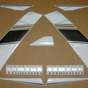YZF-R6 2009 decals stickers set kit replacement replica restoration graphics reproduction aufkleber pegatinas RJ15 13S adhesives logo