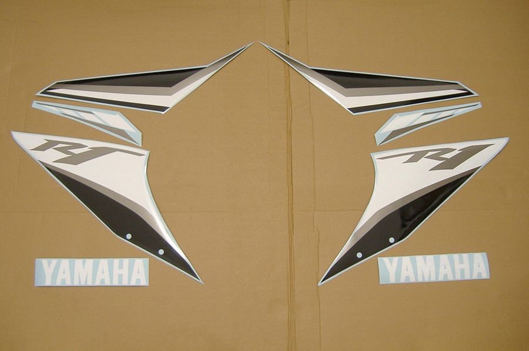 2008 R1 Sticker YZF-R1 2008 Decals Stickers Set Kit Replacement Replica Restoration ...