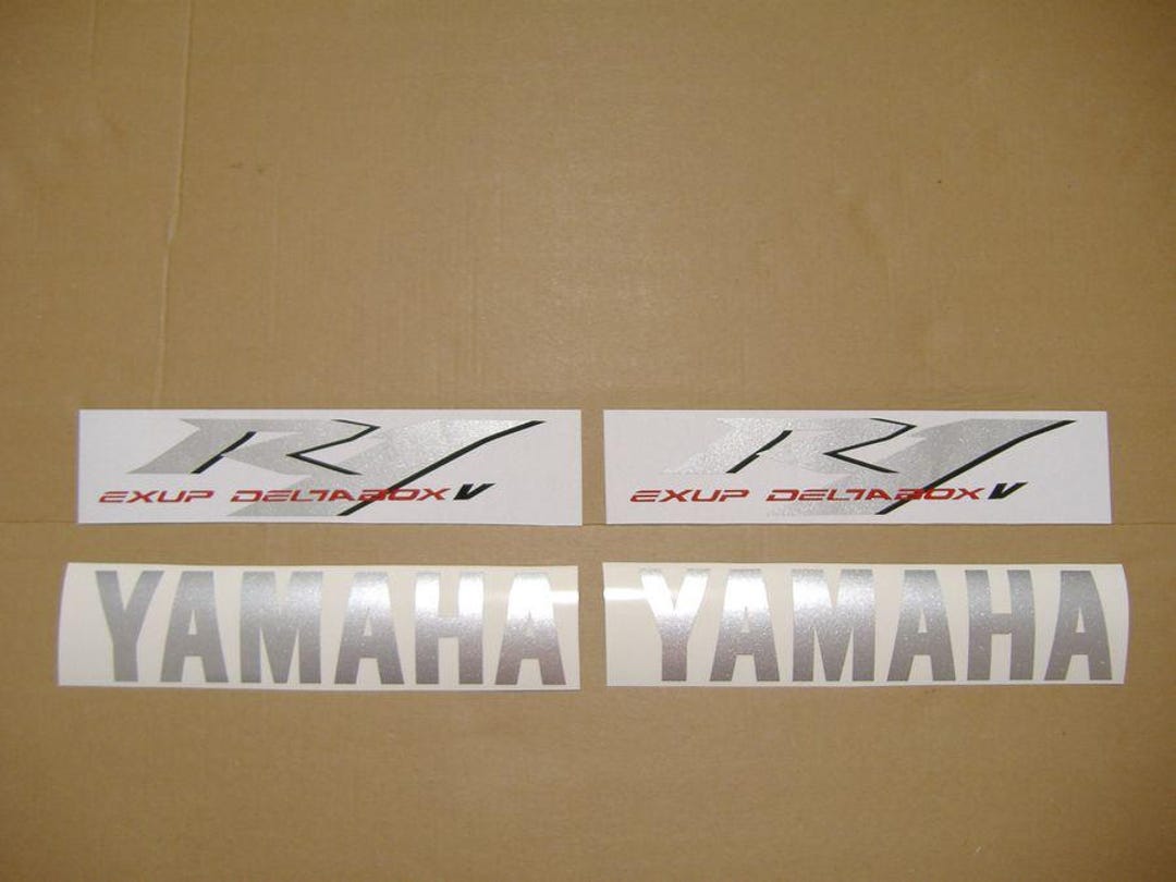 2008 R1 Sticker YZF-R1 2008 Decals Stickers Set Kit Replacement Replica Restoration ...