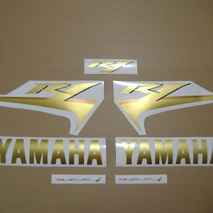 YZF-R1 2007 complete replacement decals set full restoration stickers kit replica graphics reproduction pattern logo r1 emblems RN19 4c8