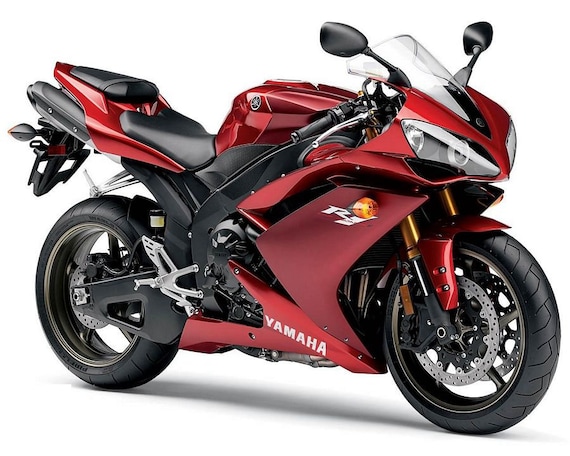 Yamaha YZF R1 2000 rot Aufkleber