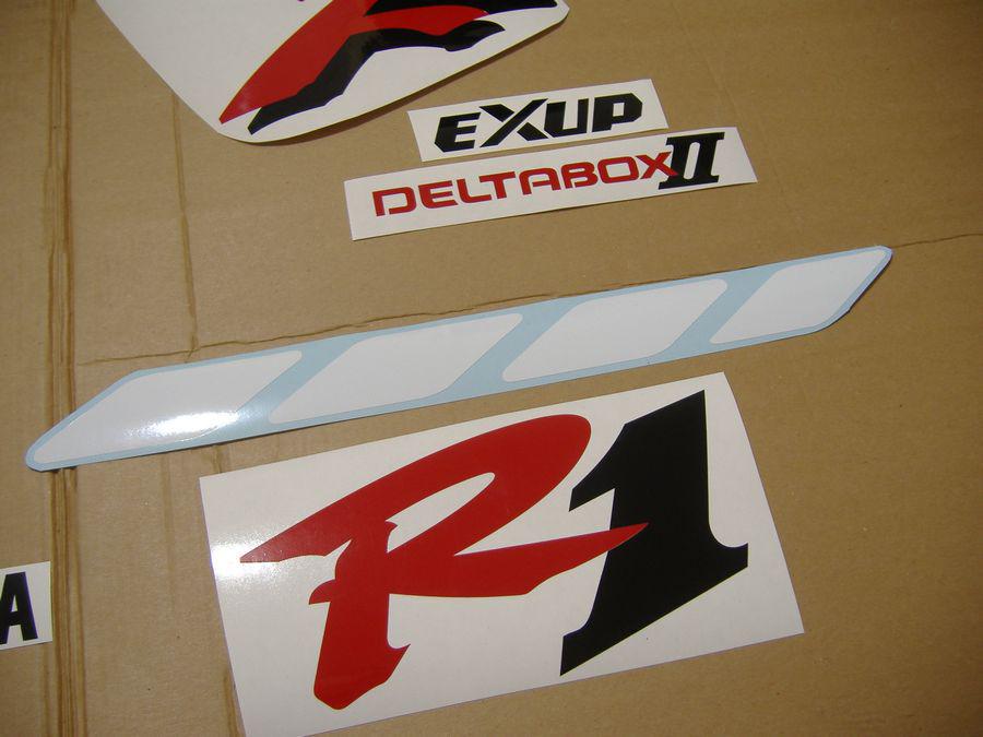 YZF-R1 1998 Decals Stickers Set Kit Replacement Replica Restoration ...