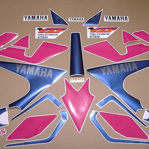 Kit completo de calcomanías y pegatinas para YZF 750R 1993-1994, réplica de gráficos de repuesto, patrón de marca yzf750r, aspecto original, restauración de logotipos