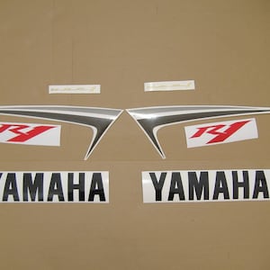 YZF-R1 2009 Abziehbilder Aufkleber Set Ersatzreplik Restaurierung Grafiken Reproduktion Aufkleber Pegatinas Adesivi RN22 14b Etiketten