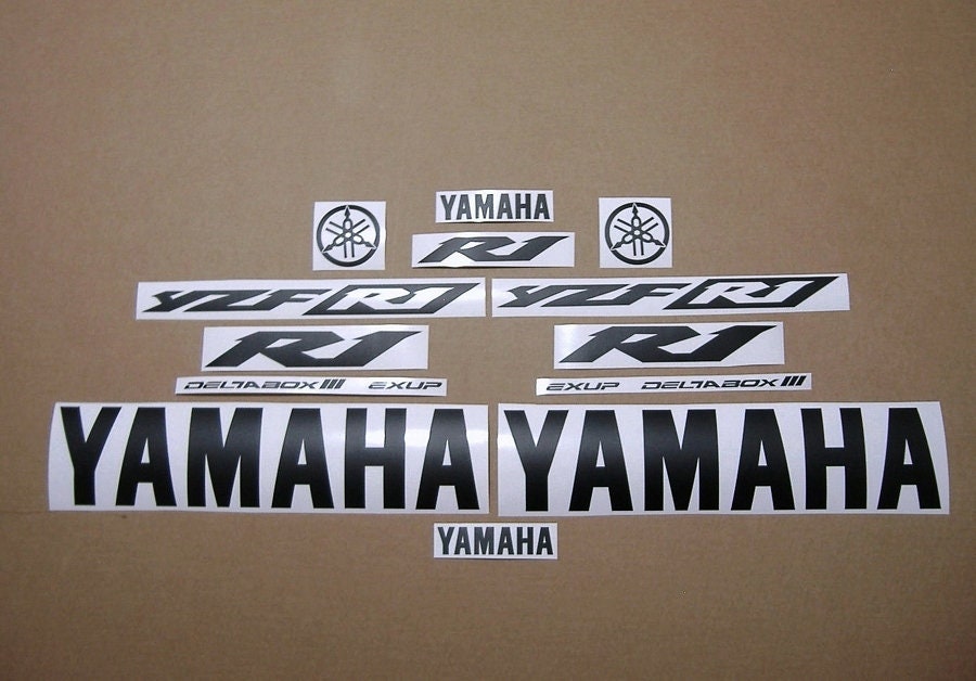Yamaha YZF-R6 RJ05 2003 - Rot - Aufkleber-Dekor