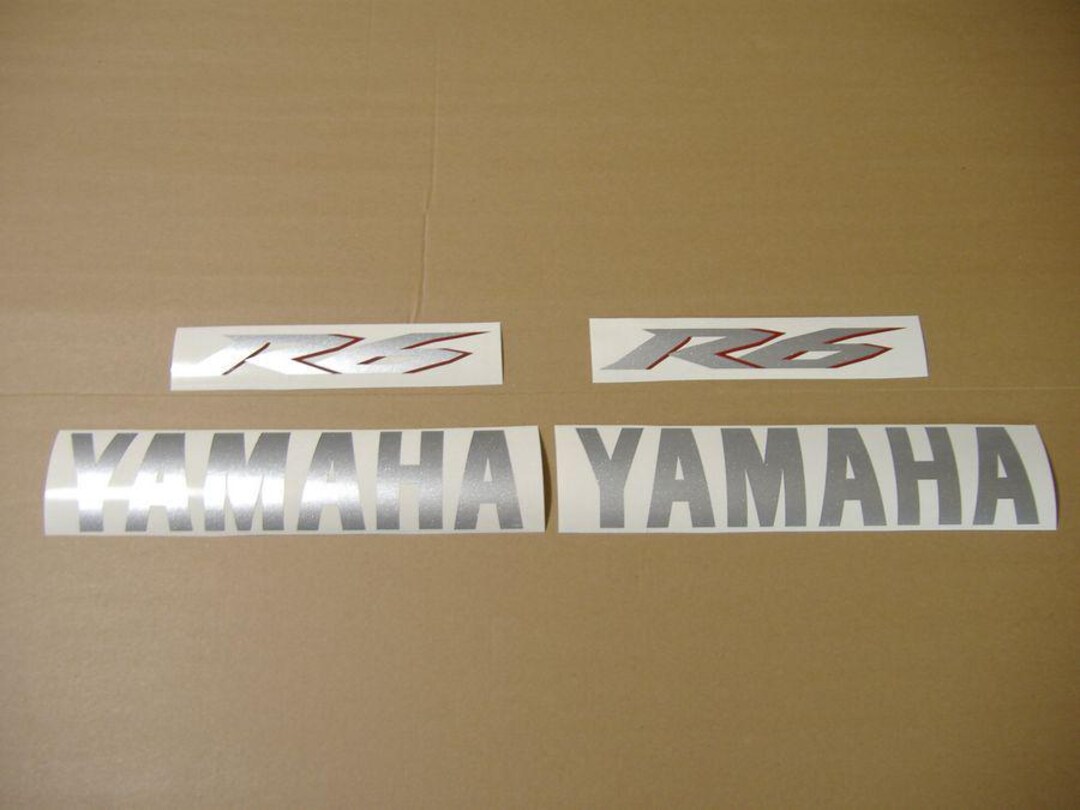 YZF-R6 2007 Complete Replacement Decals Set Full Reproduction Stickers ...