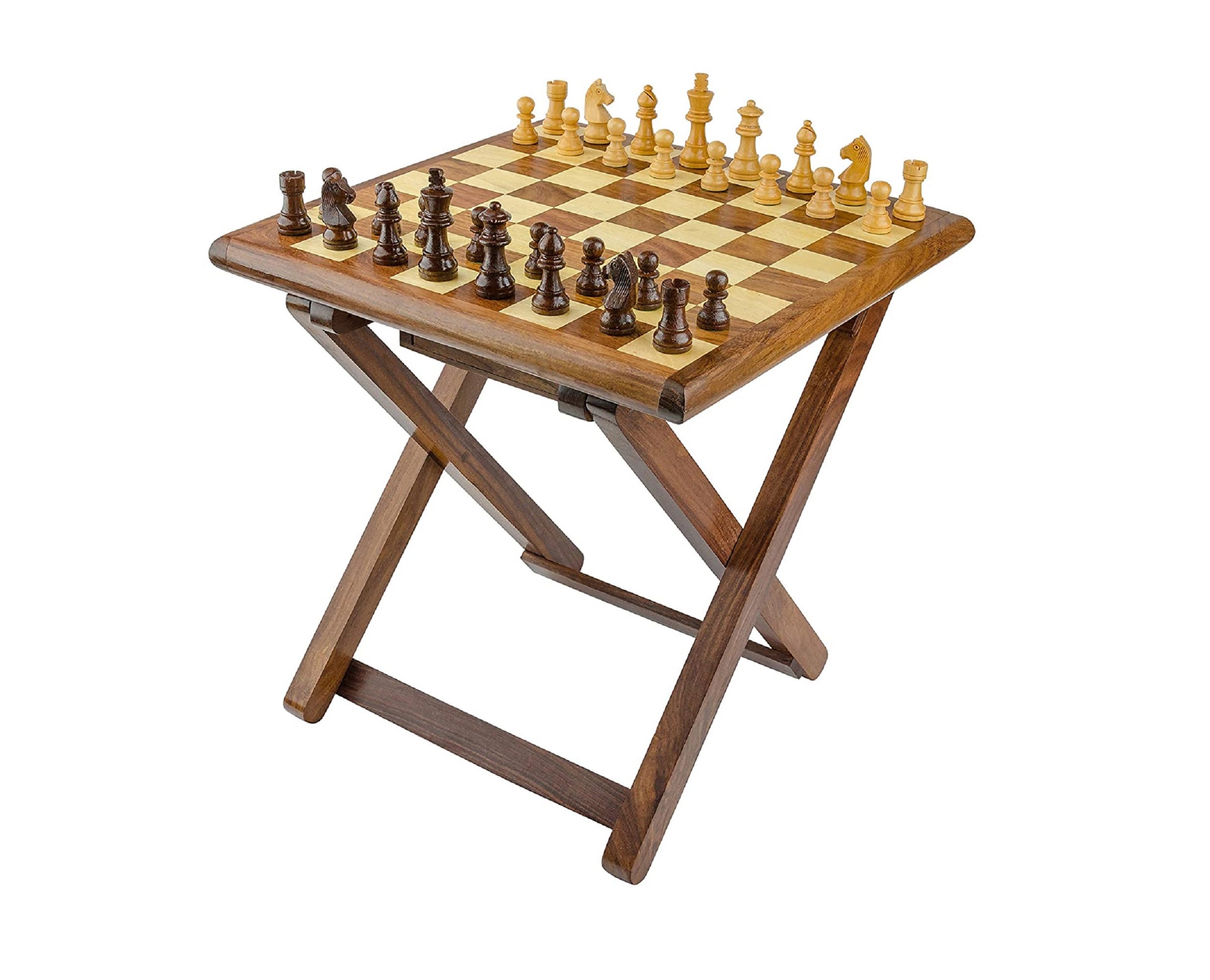 Size 12x12 Inche Wooden Handmade Table Chess Board Etsy