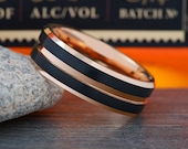 Mens Wedding Band, Brown Coffee Tungsten Ring, Mens Ring, Wedding Ring, Wedding Band Men, Anniversary Ring, Tungsten Ring