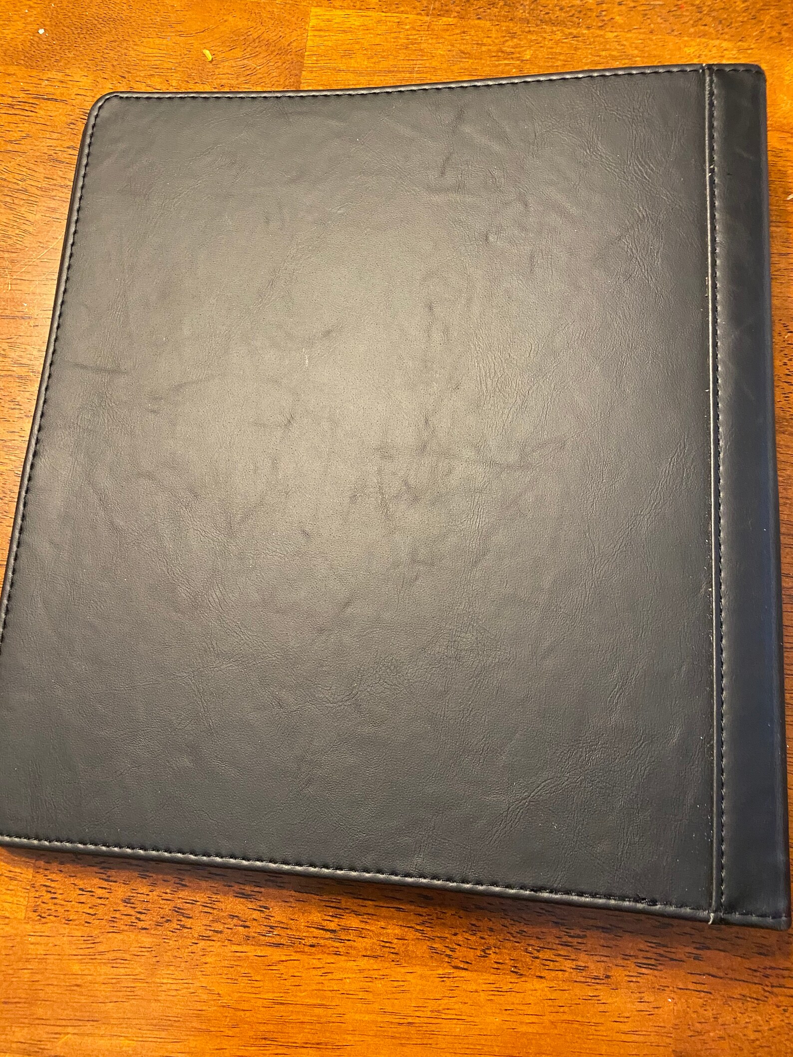 Personalized Genuine Leather 1 inch 3ring Professional Binder Etsy