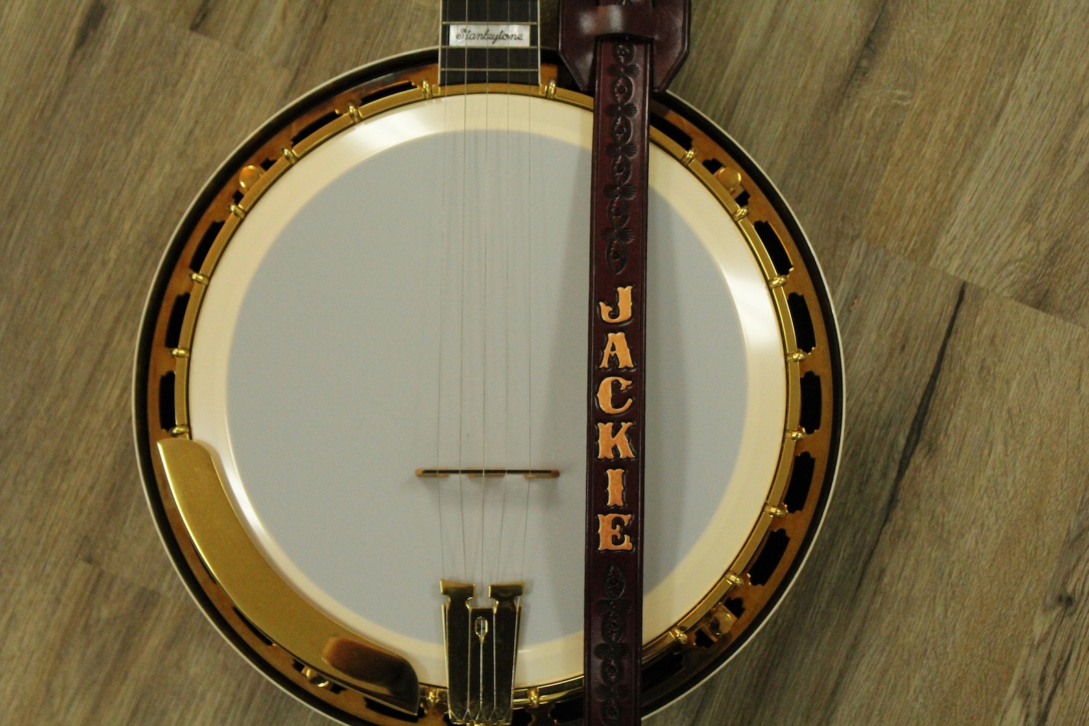 Custom Leather Banjo Strap Banjo Strap With Shoulder Pad Etsy