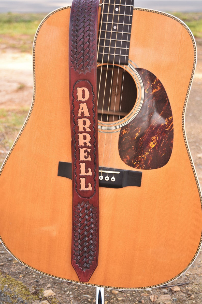 Custom JUNIOR SIZE Guitar Strap Handmade Basketweave Guitar Etsy