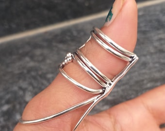 Tumskena för avtryckare - 92,5 % sterlingsilver, pip-/doppring,