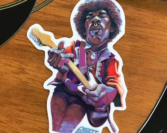 Jimmy Hendrix Signature Sticker Decal - 6 X 2 Inch High Quality Vinyl For Cars, Laptops, Gear