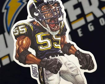JUNIOR San Diego Football Sticker