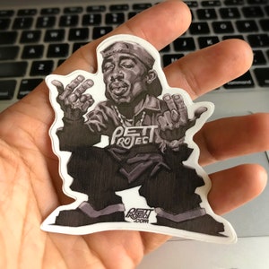 TUPAC STICKER || 2Pac Abziehbild