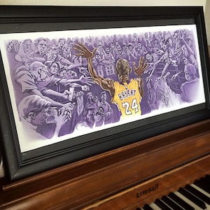 LA Basketball Poster || 20 Years Art Print