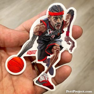 Die Antwort || Philly Aufkleber Basketball Aufkleber