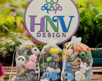 3D Printed Mini Animal Fidget Toys: Eco-Friendly Party Favors