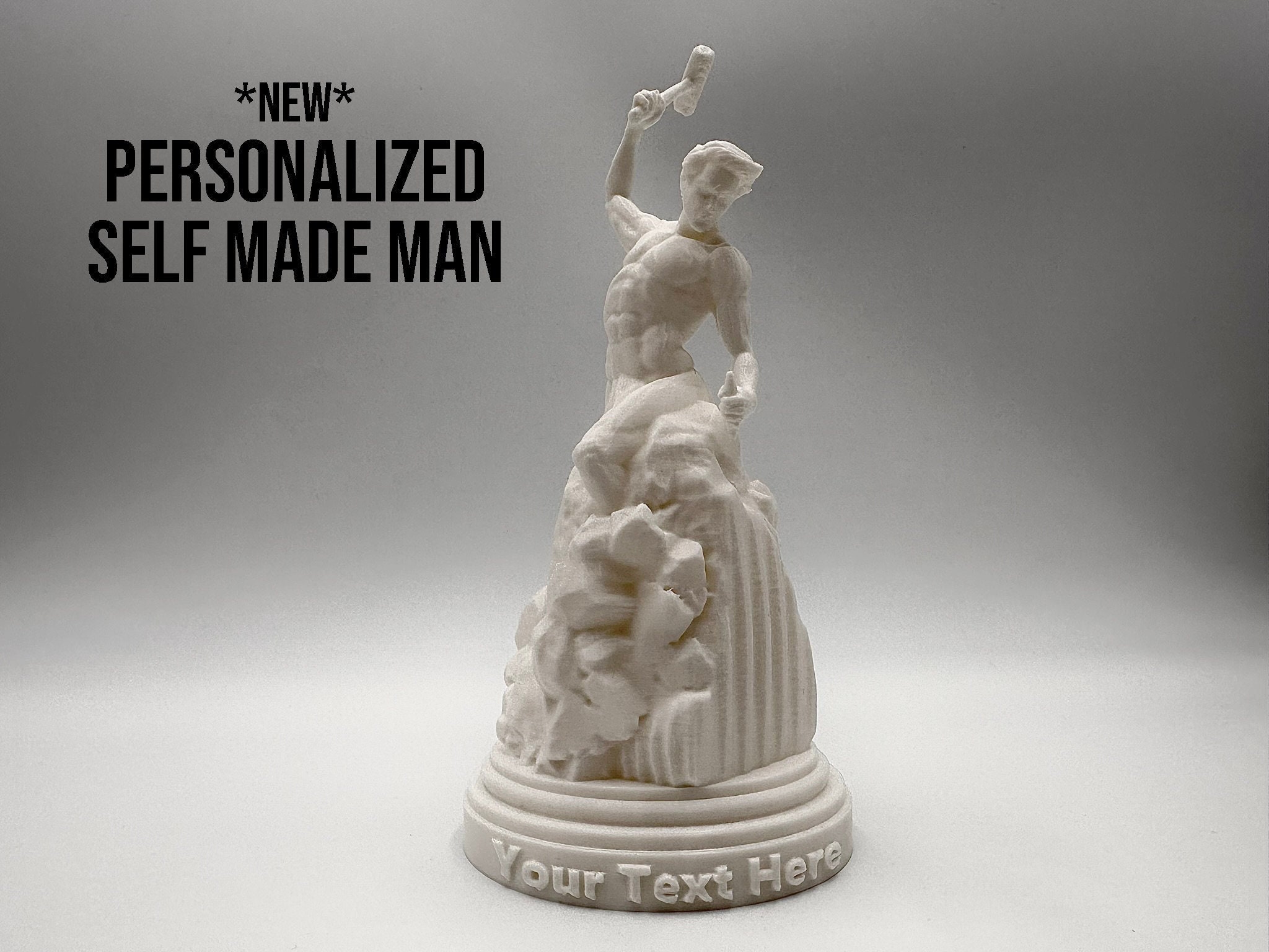 Self Made Man  Sculpture Sculpture art Statue