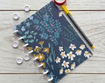 120gsm Floral A5 Discbound Refillable Journal