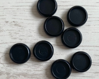 13mm Black Binding Discs | 1/2" Black Discbound Planner Discs