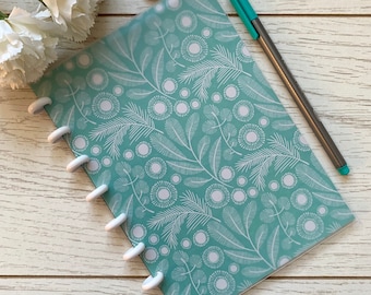 Green Refillable A5 Discbound Notebook