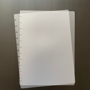 Frosted A4+ Discbound Planner Covers