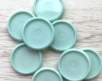 25mm 1" Duck Egg Blue Green Binding Discs for Discbound Planners
