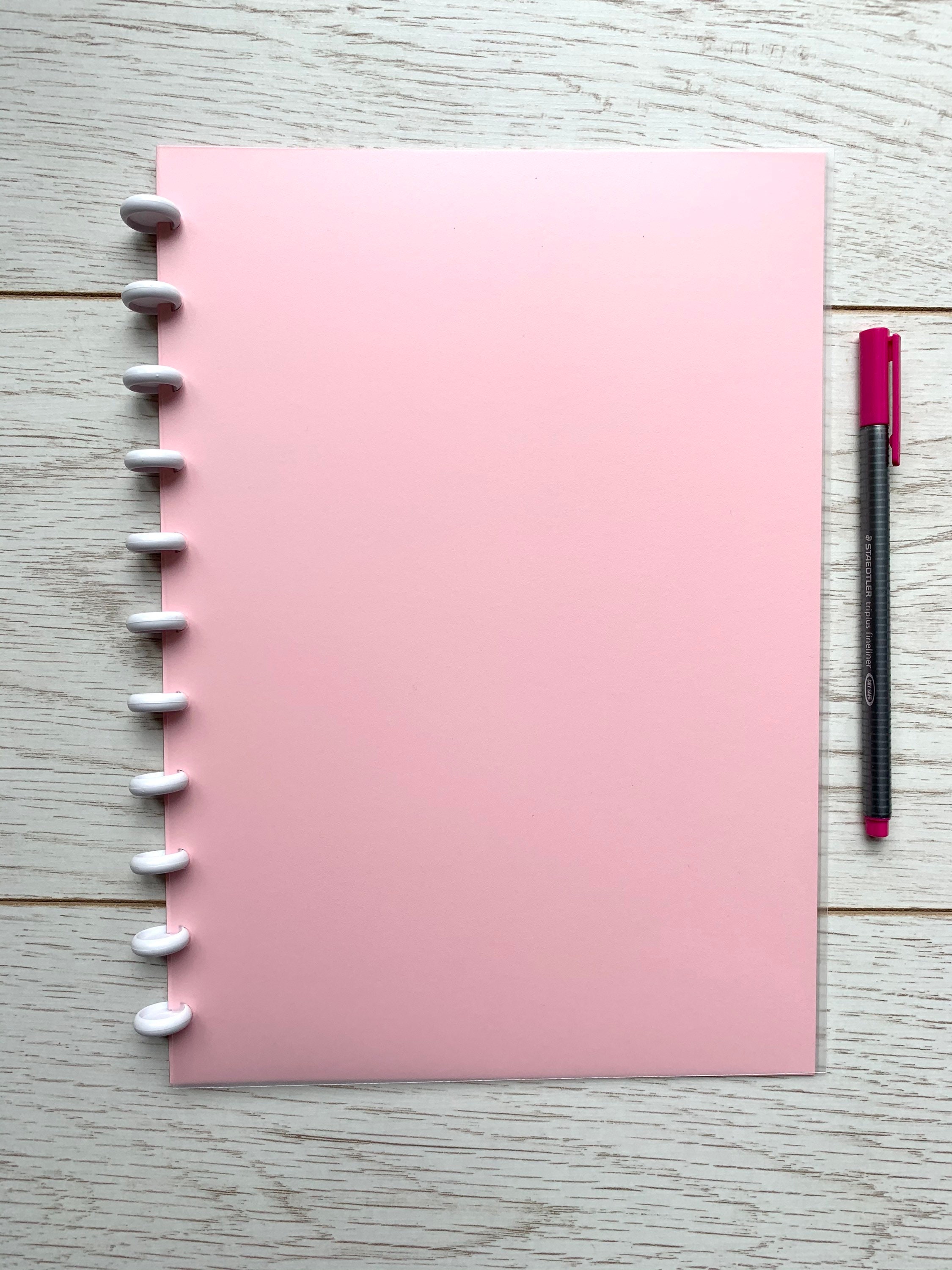 Pink A4 Discbound Notebook Premium Paper Etsy