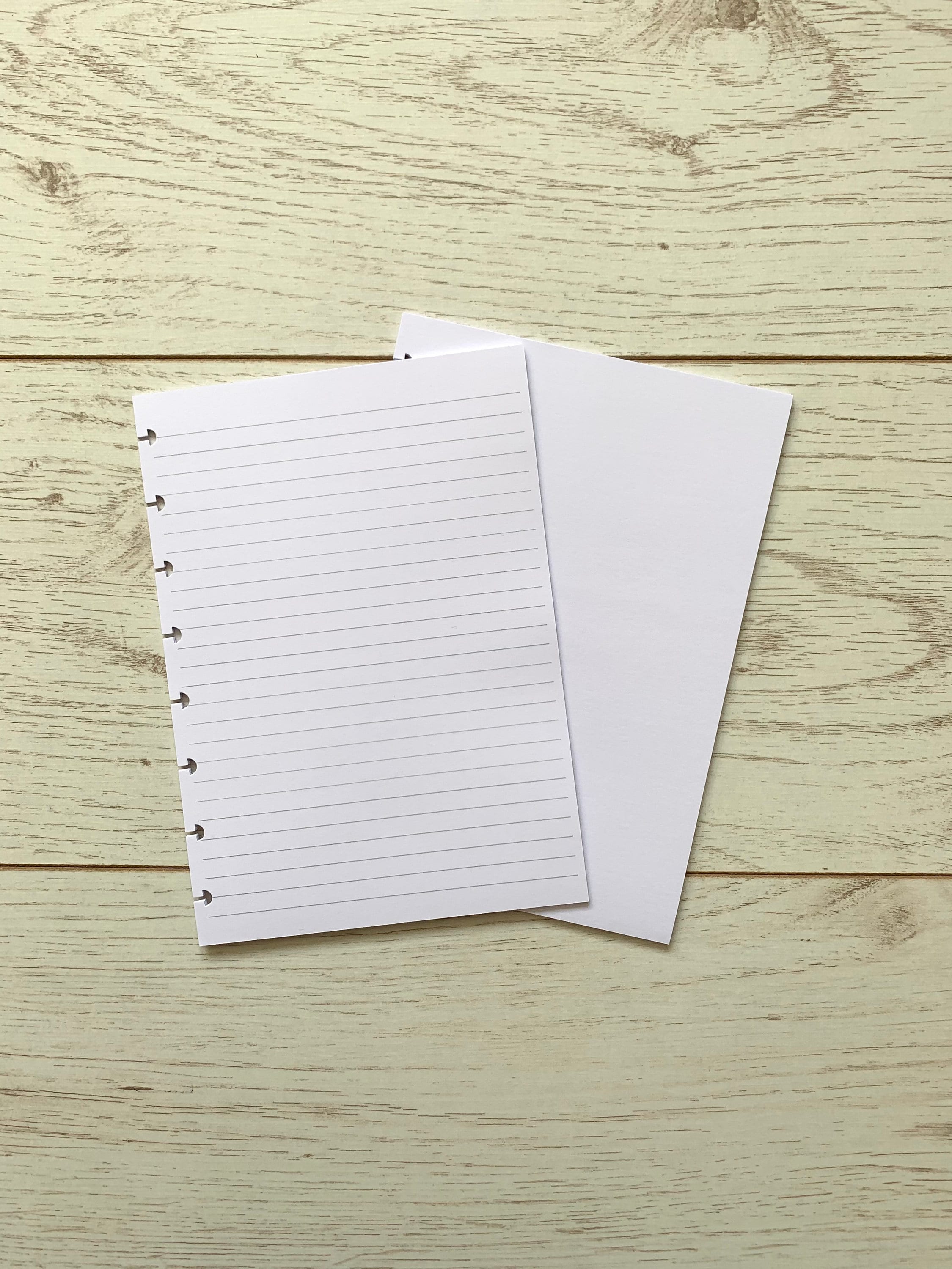 120 GSM Notebook Paper Unpunched Paper A5 Planner Sheets Journal Paper