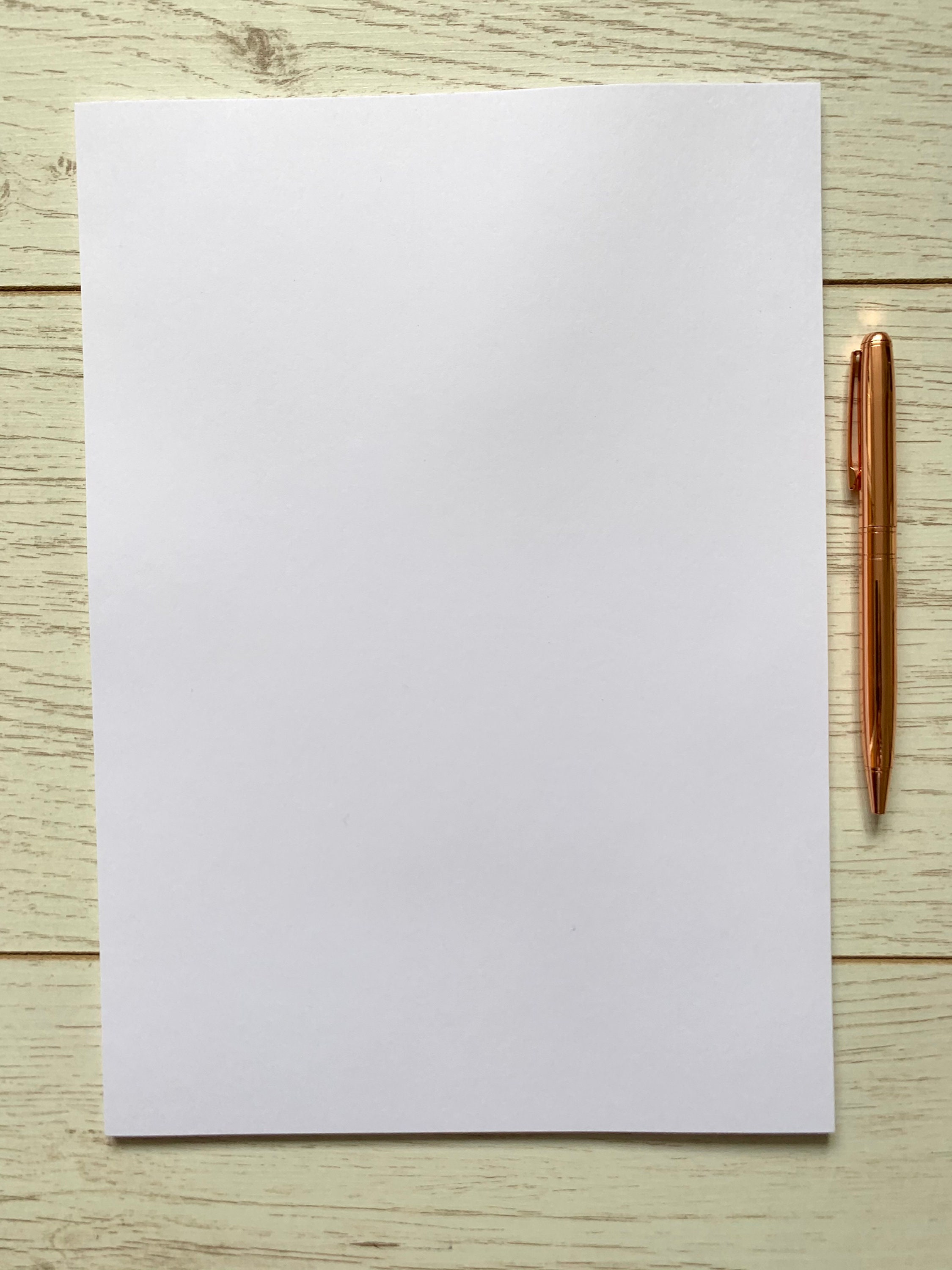 Buy 120gsm A4 Loose Leaf Bright White Plain Paper 120gsm A4 Unpunched Blank White Paper Online in India Etsy