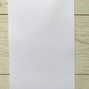 120gsm A4 Loose Leaf Bright White Plain Paper 120gsm A4 Unpunched Blank White Paper image 2