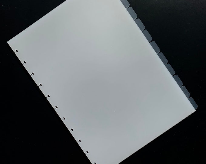 12 Side Tab Dividers for A4 Discbound Planners A4 Side Tab Etsy UK