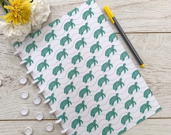 Turtle A4 Discbound Notebook | Refillable A4 Discbound Journal